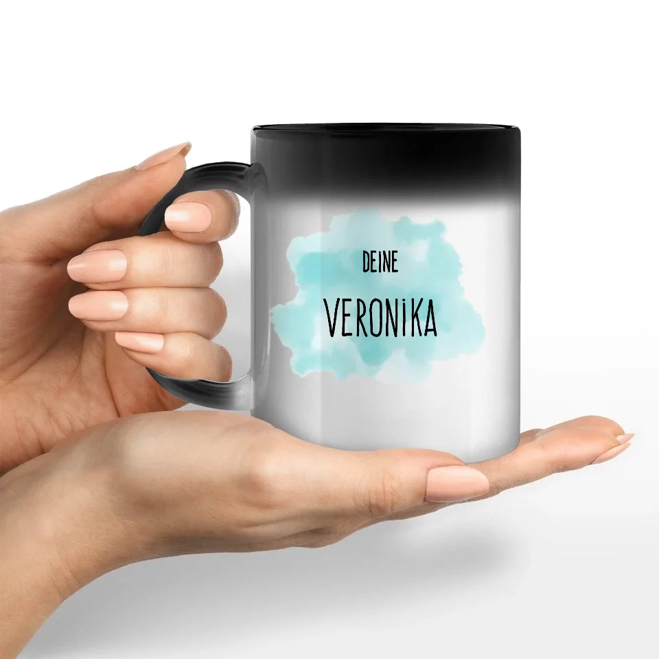 Motivtasse Vatertag "hübsche Tochter"