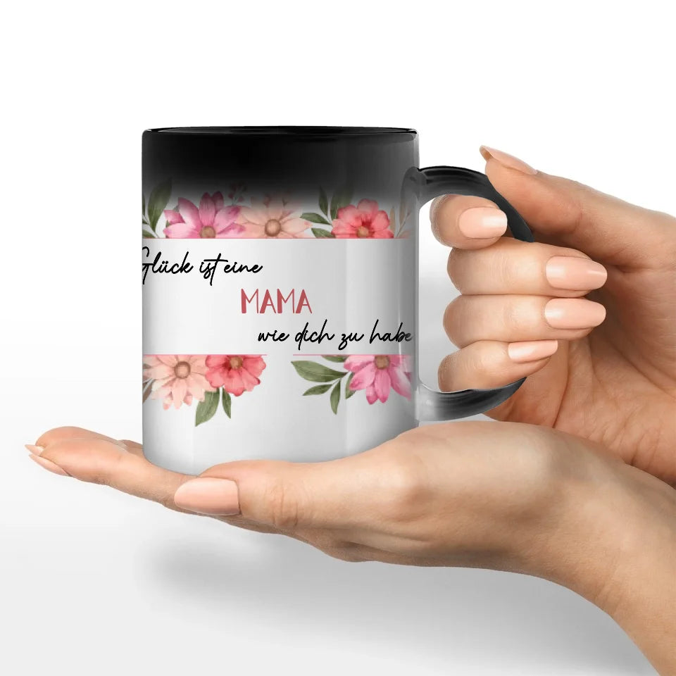 Motivtasse Muttertag "Glück"