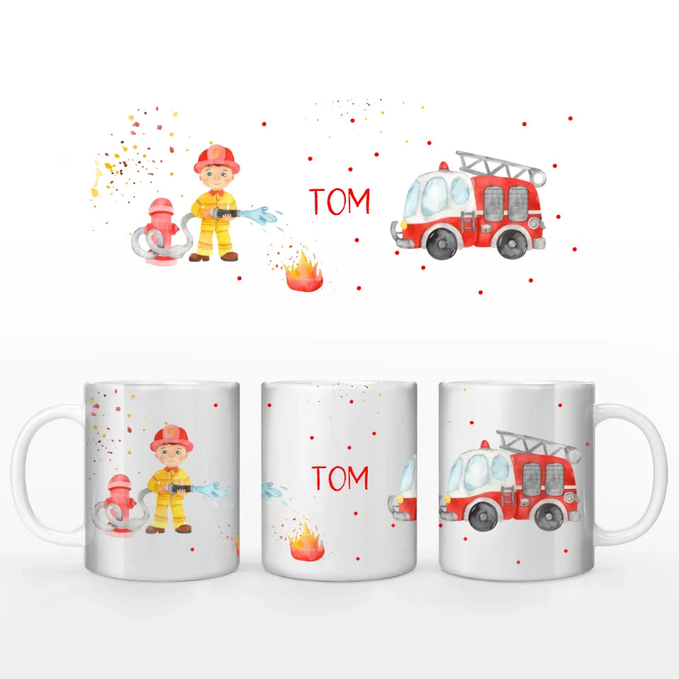 Motivtasse Feuerwehr