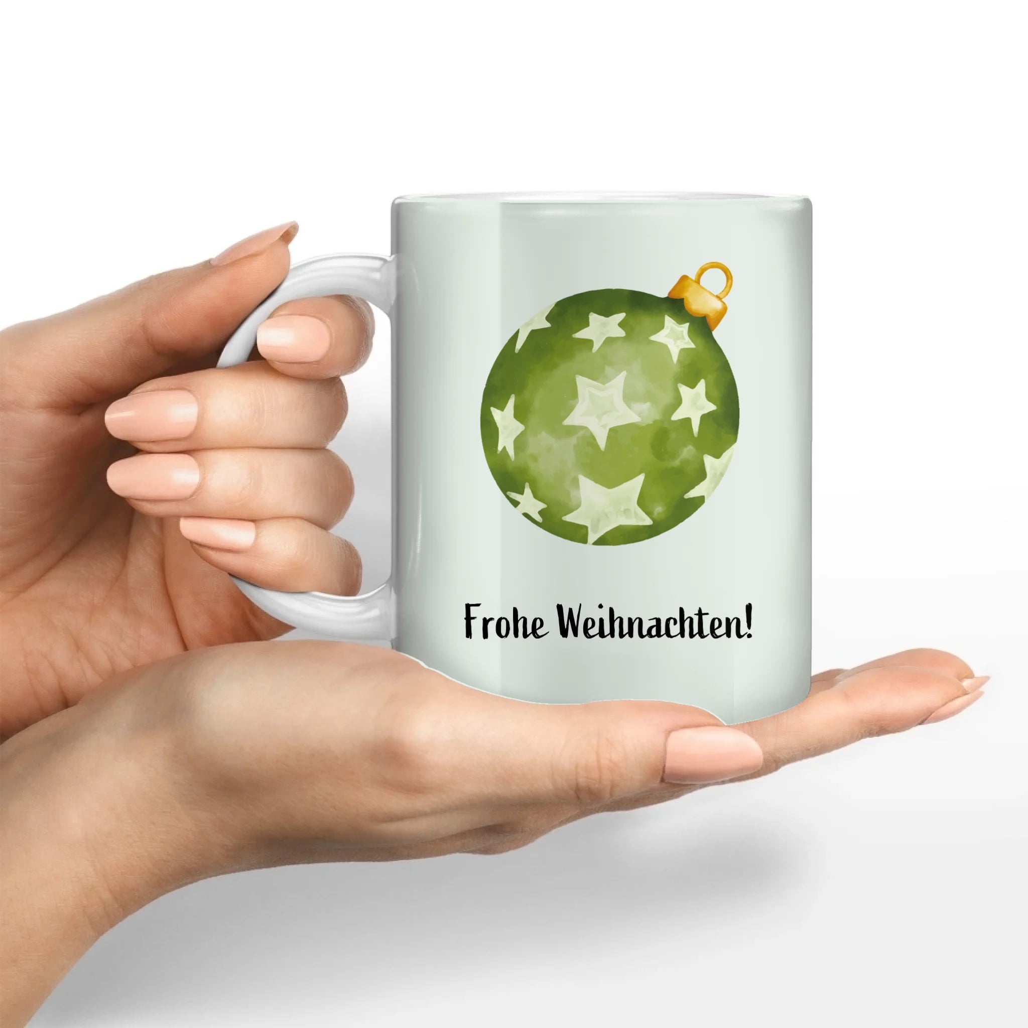 Motivtasse "Christbaumkugel"