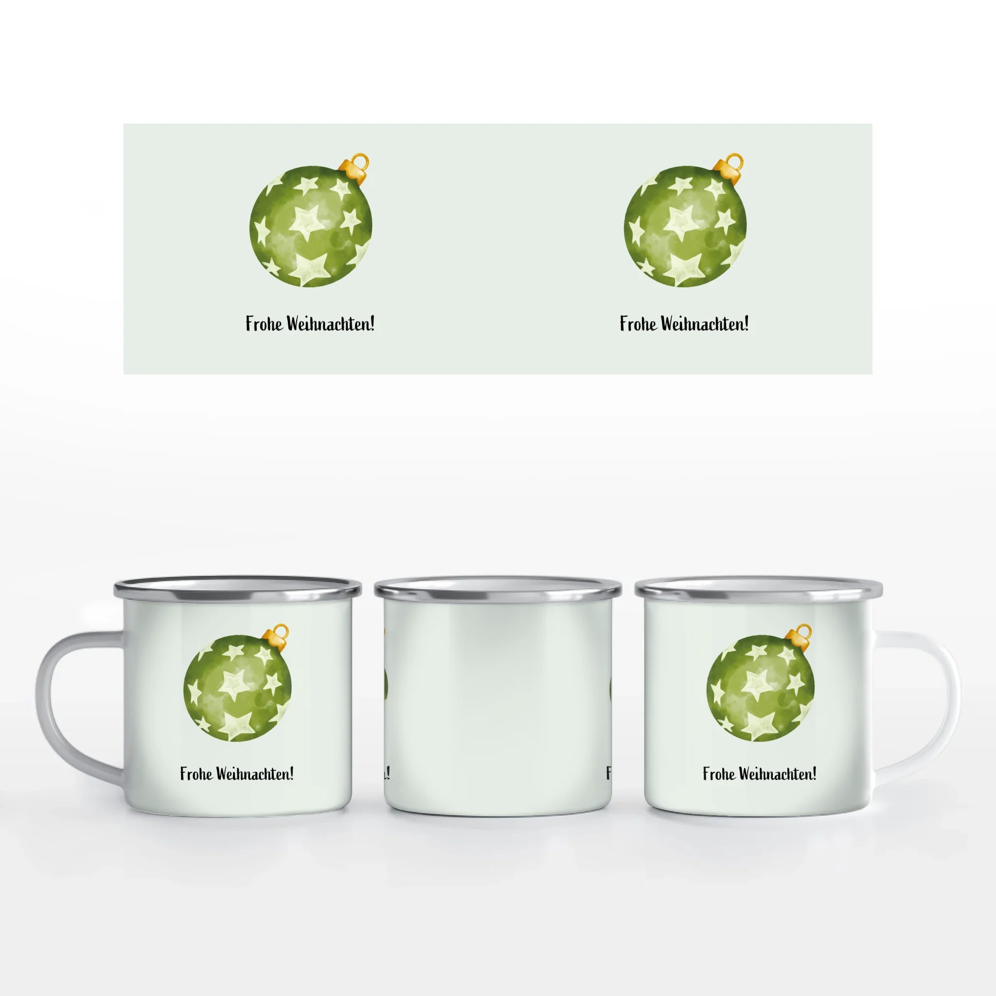 Motivtasse "Christbaumkugel"