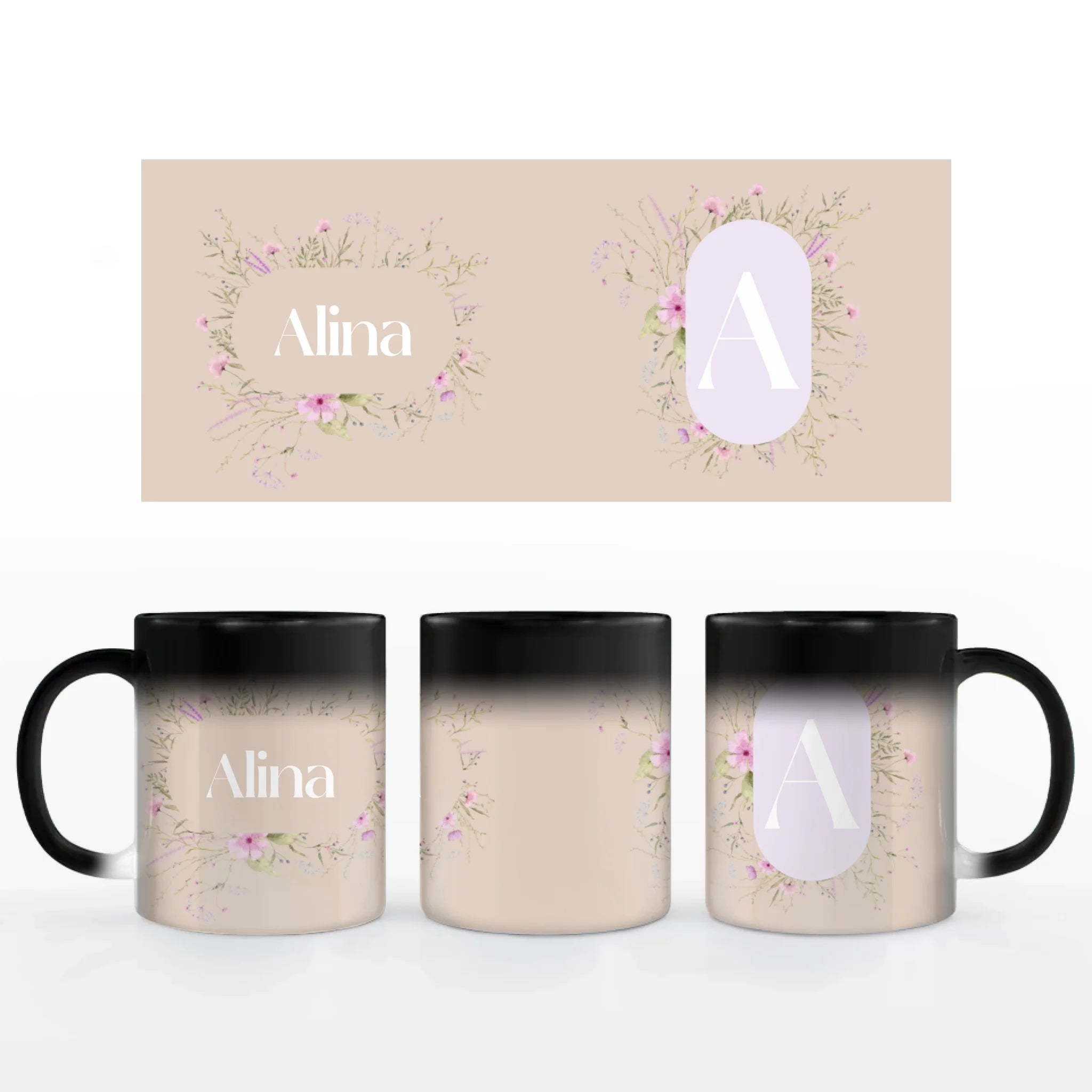 Motivtasse "Letter Style"