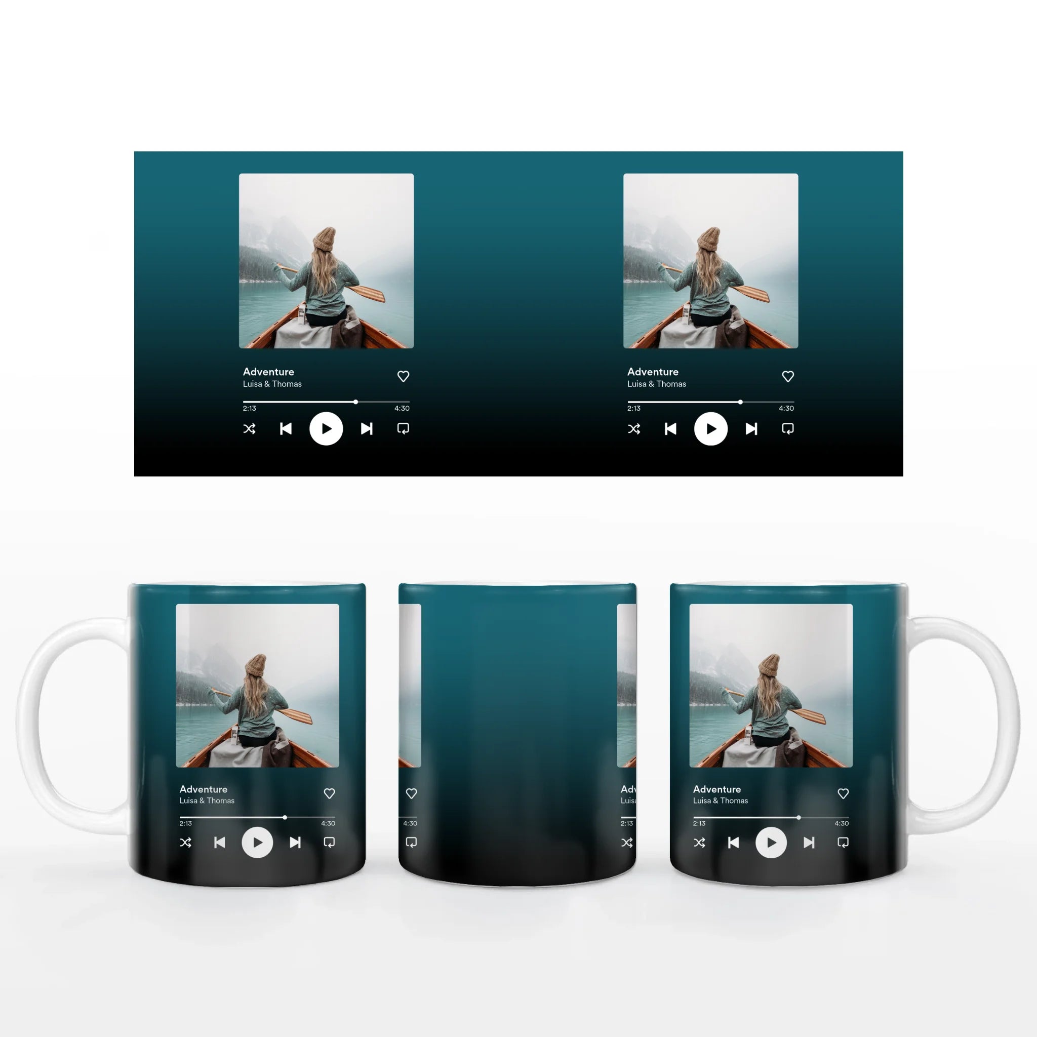 Fototasse "Spotify"