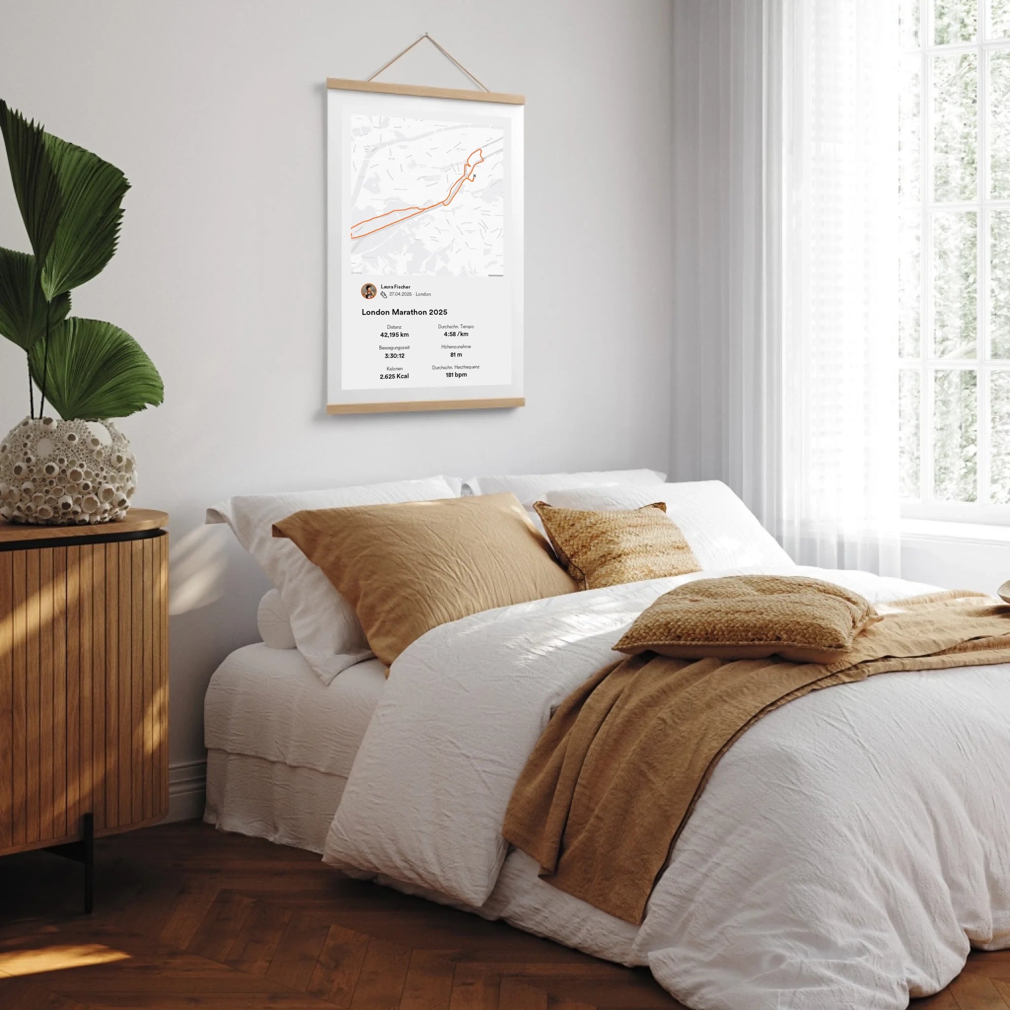 Poster-Holzleiste-MockUp-Schlafzimmer