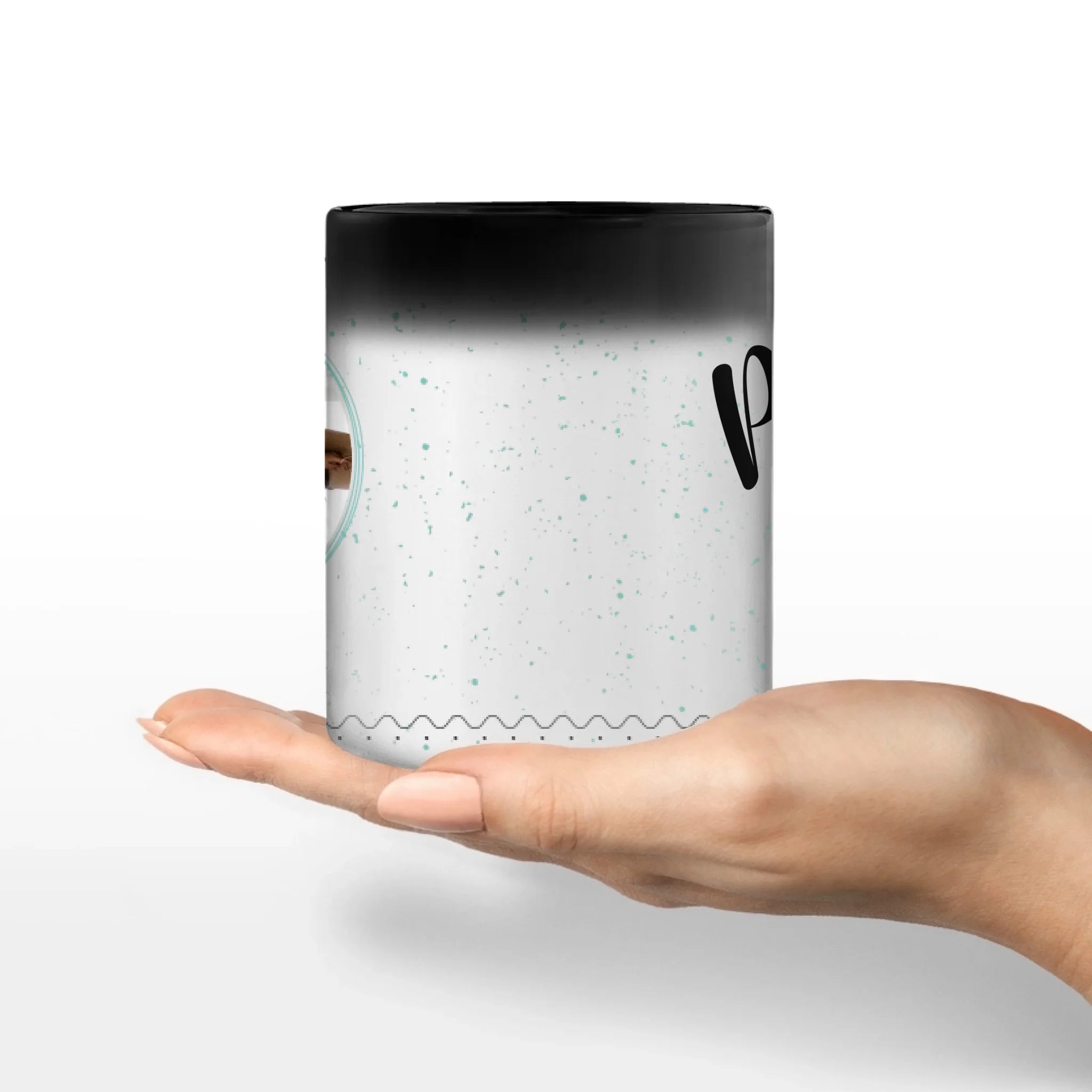 Motivtasse Vatertag "Glück"