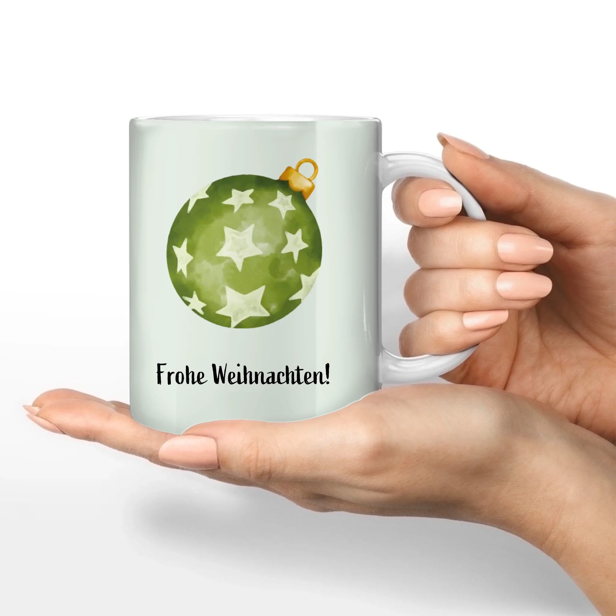 Motivtasse "Christbaumkugel"